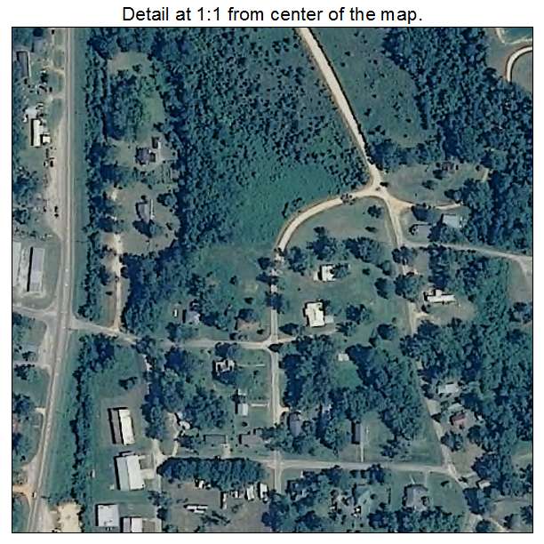 Gantt, Alabama aerial imagery detail