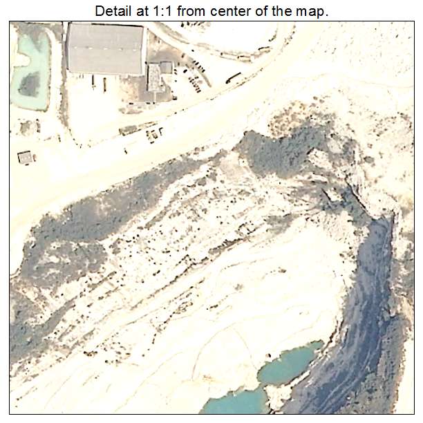 Gantts Quarry, Alabama aerial imagery detail