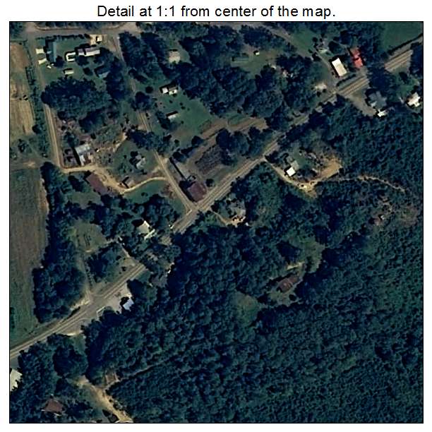 Gaylesville, Alabama aerial imagery detail