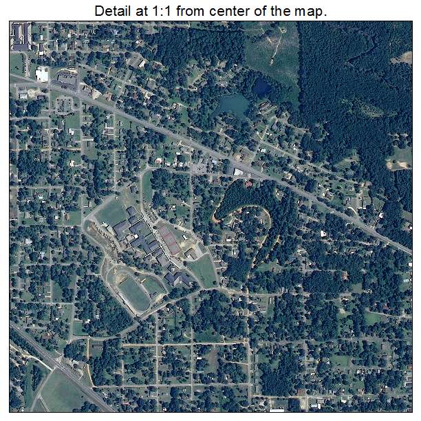 Geneva, Alabama aerial imagery detail