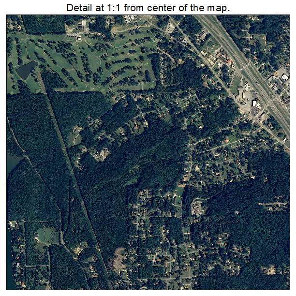 Glencoe, Alabama aerial imagery detail