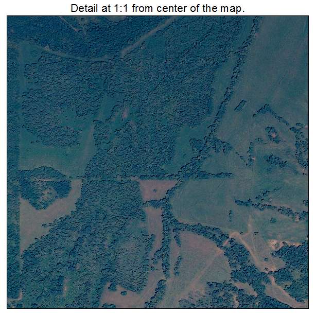 Gordonville, Alabama aerial imagery detail