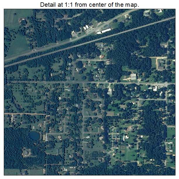 Grand Bay, Alabama aerial imagery detail
