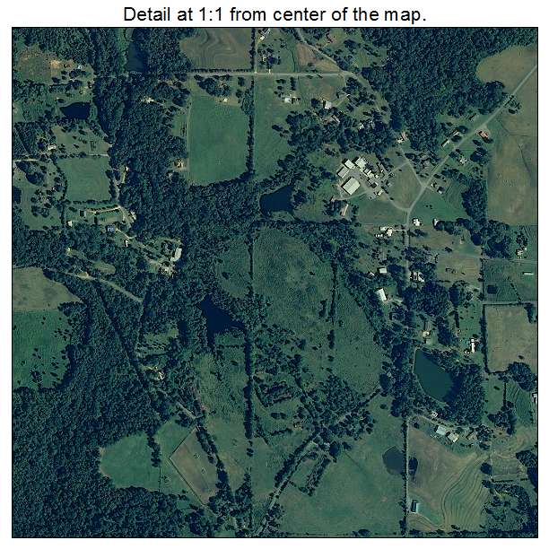 Grant, Alabama aerial imagery detail