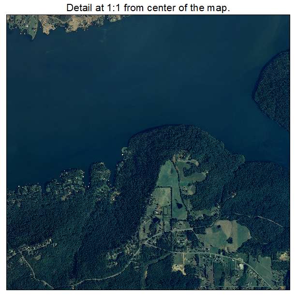 Guntersville, Alabama aerial imagery detail