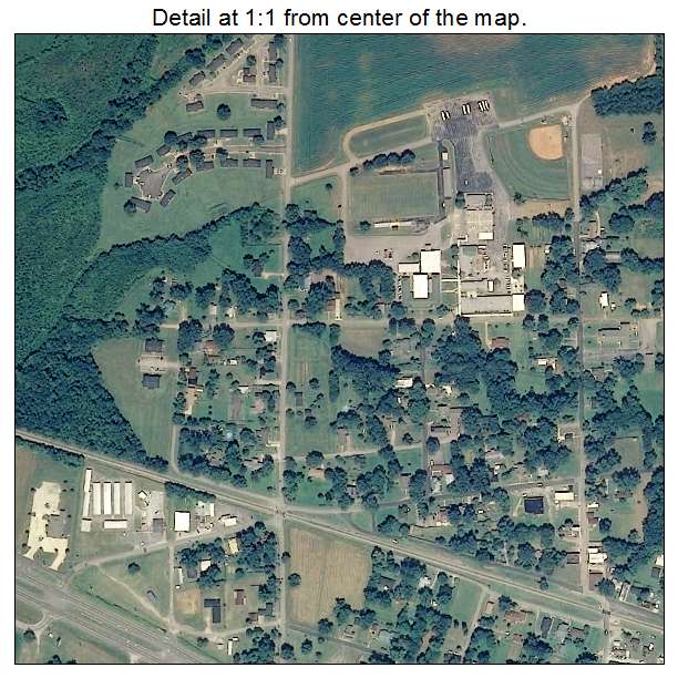 Gurley, Alabama aerial imagery detail