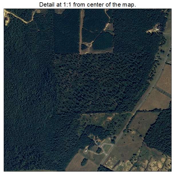 Hammondville, Alabama aerial imagery detail