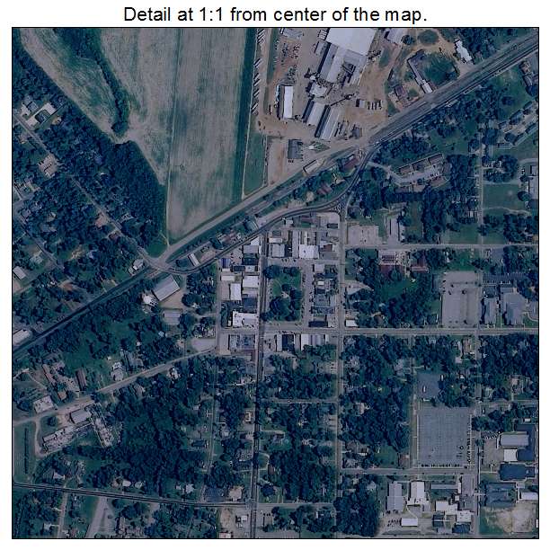 Headland, Alabama aerial imagery detail