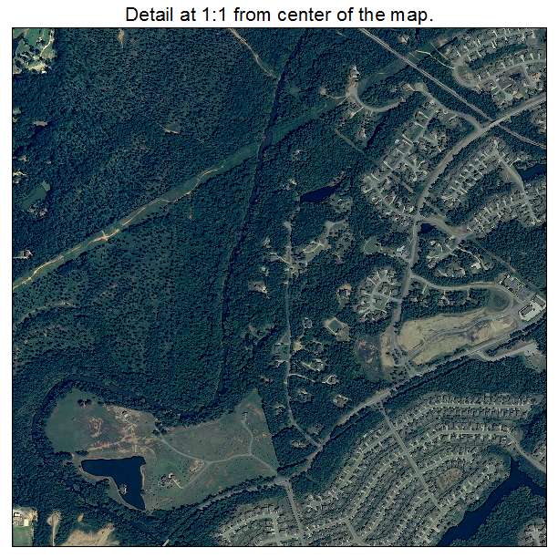 Helena, Alabama aerial imagery detail