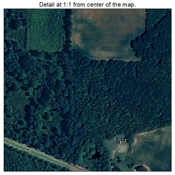 Hillsboro, Alabama aerial imagery detail