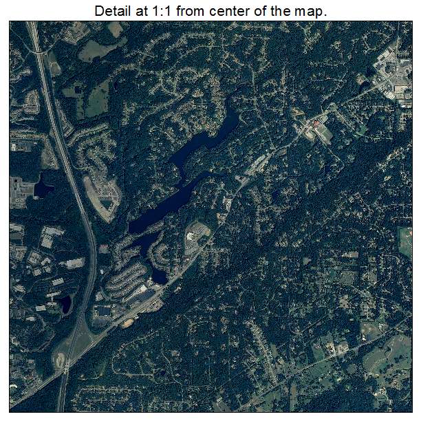 Hoover, Alabama aerial imagery detail