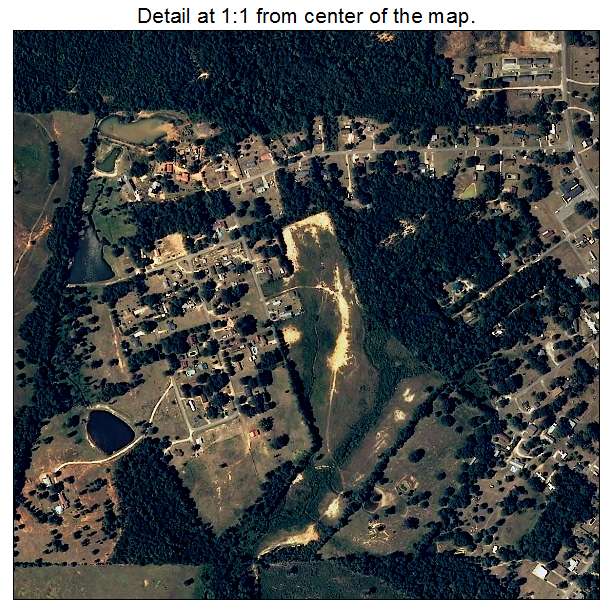Huguley, Alabama aerial imagery detail