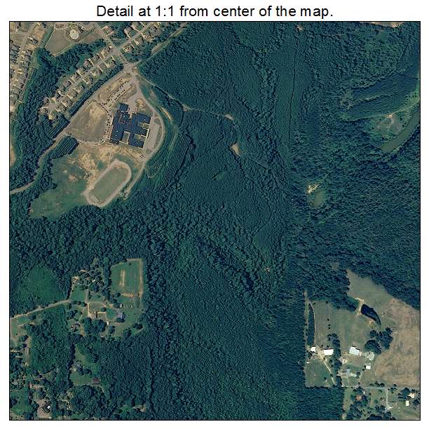 Kimberly, Alabama aerial imagery detail