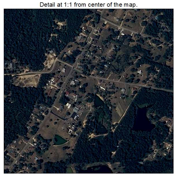Ladonia, Alabama aerial imagery detail