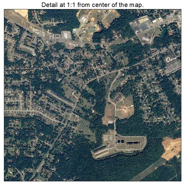 Leeds, Alabama aerial imagery detail