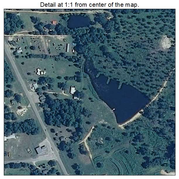 Libertyville, Alabama aerial imagery detail