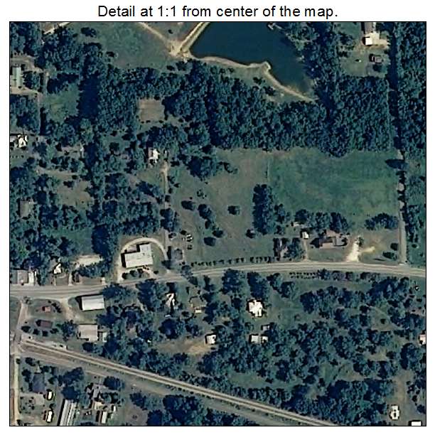 Loachapoka, Alabama aerial imagery detail