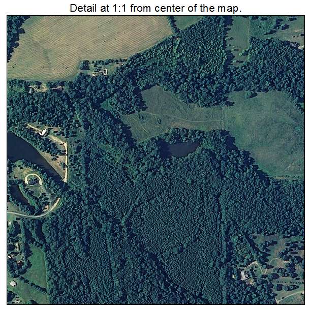 Locust Fork, Alabama aerial imagery detail
