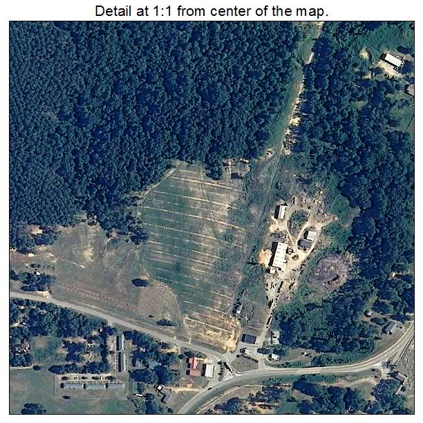 Louisville, Alabama aerial imagery detail
