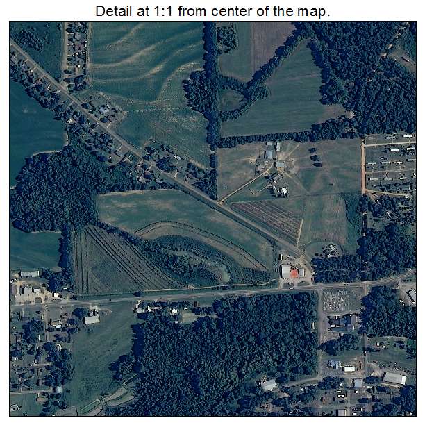 Malvern, Alabama aerial imagery detail