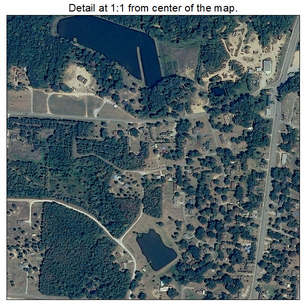 Maplesville, Alabama aerial imagery detail