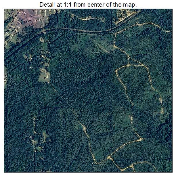 Margaret, Alabama aerial imagery detail