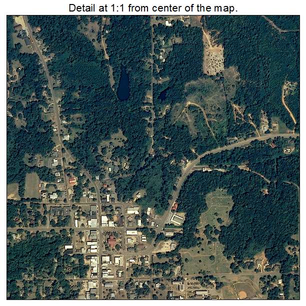 Marion, Alabama aerial imagery detail