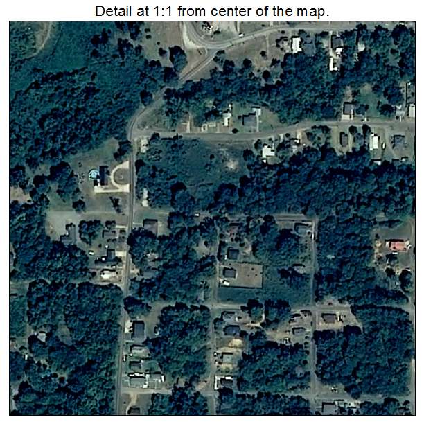 McDonald Chapel, Alabama aerial imagery detail