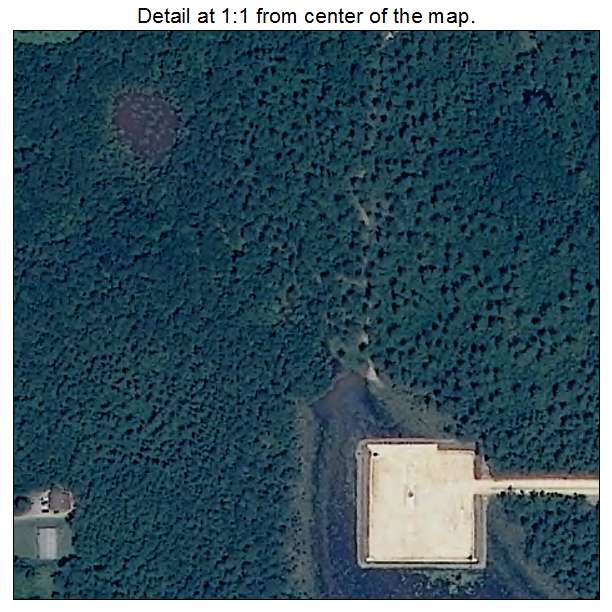 McIntosh, Alabama aerial imagery detail