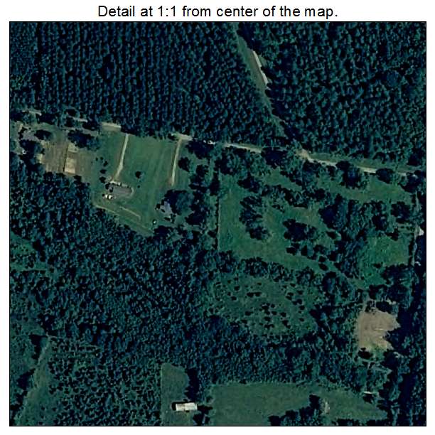Memphis, Alabama aerial imagery detail