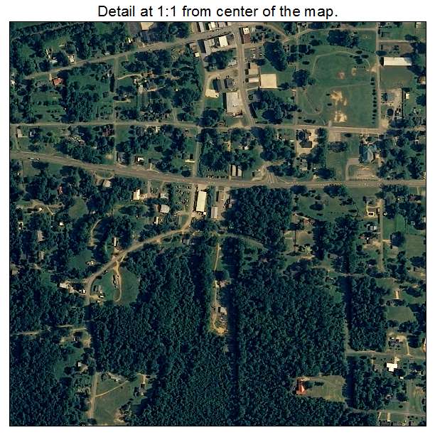 Millport, Alabama aerial imagery detail
