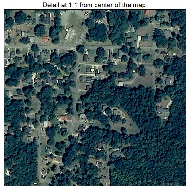 Minor, Alabama aerial imagery detail