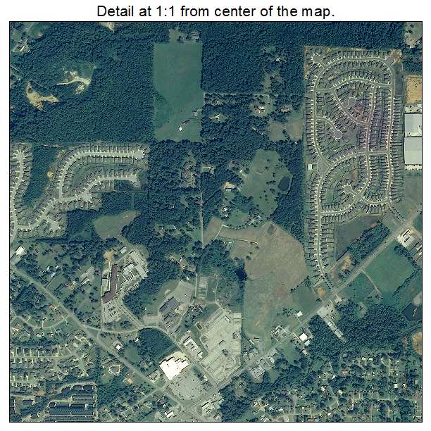Moody, Alabama aerial imagery detail