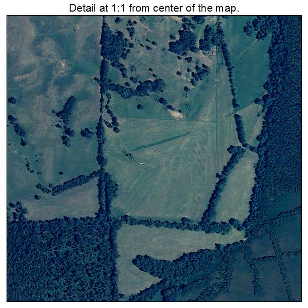 Mosses, Alabama aerial imagery detail