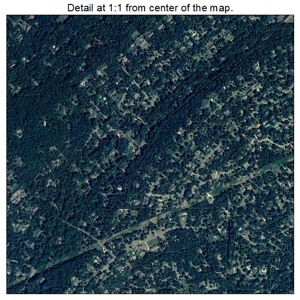 Mountain Brook, Alabama aerial imagery detail