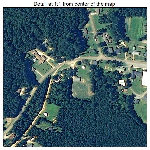 Needham, Alabama aerial imagery detail
