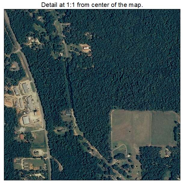 North Bibb, Alabama aerial imagery detail