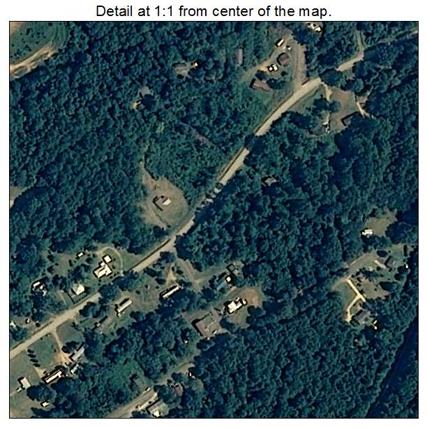 North Johns, Alabama aerial imagery detail