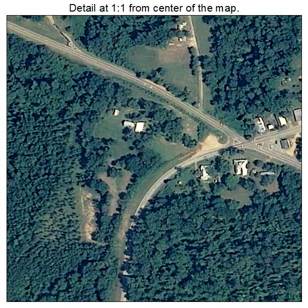 Oak Hill, Alabama aerial imagery detail