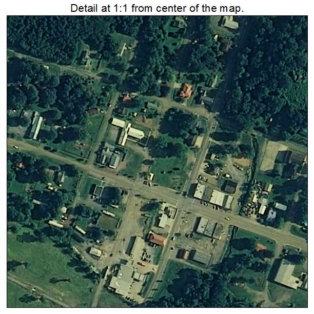 Oakman, Alabama aerial imagery detail