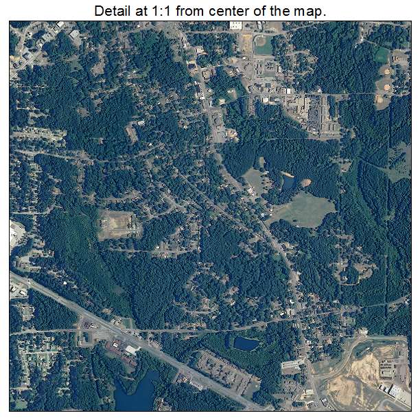 Ozark, Alabama aerial imagery detail