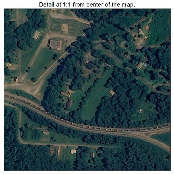 Parrish, Alabama aerial imagery detail