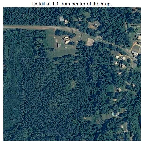 Pine Apple, Alabama aerial imagery detail