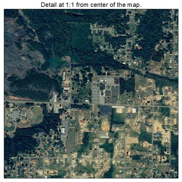 Pleasant Grove, Alabama aerial imagery detail