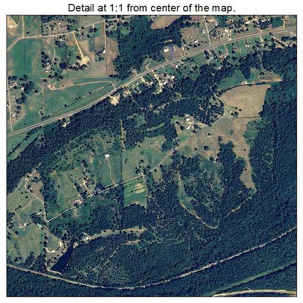 Ragland, Alabama aerial imagery detail