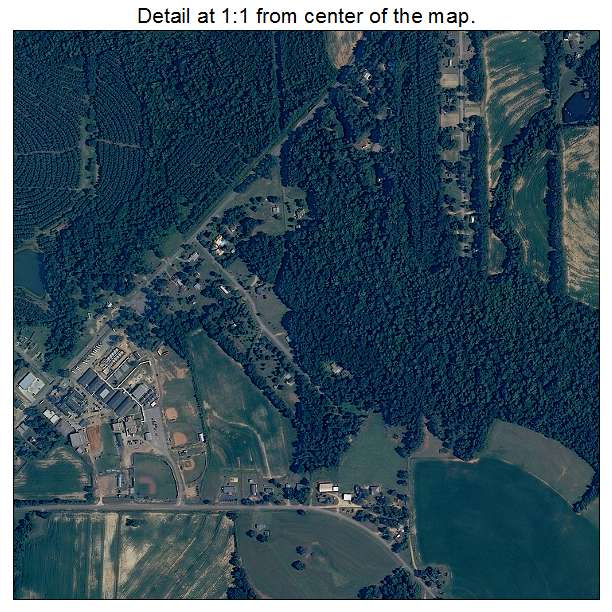 Rehobeth, Alabama aerial imagery detail
