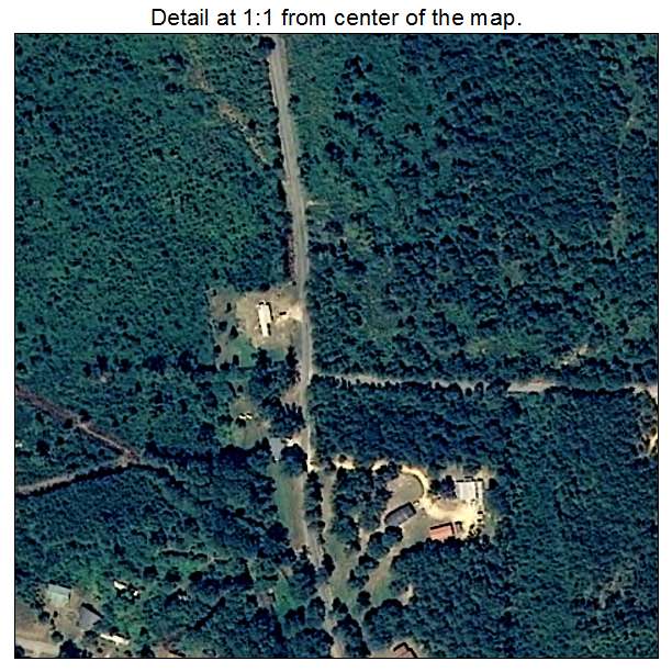 Ridgeville, Alabama aerial imagery detail