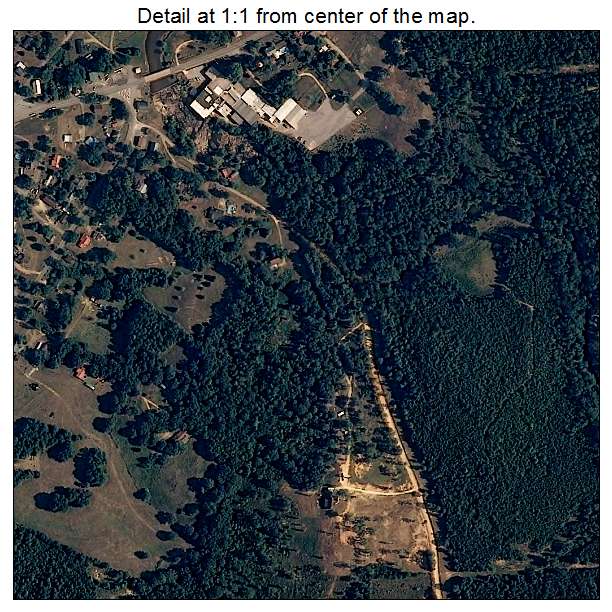 Rock Mills, Alabama aerial imagery detail