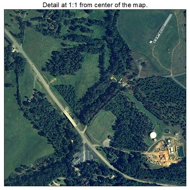Rosa, Alabama aerial imagery detail