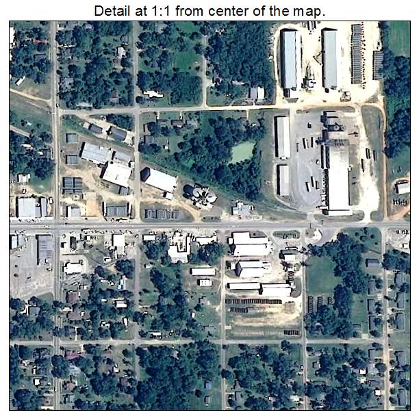 Samson, Alabama aerial imagery detail
